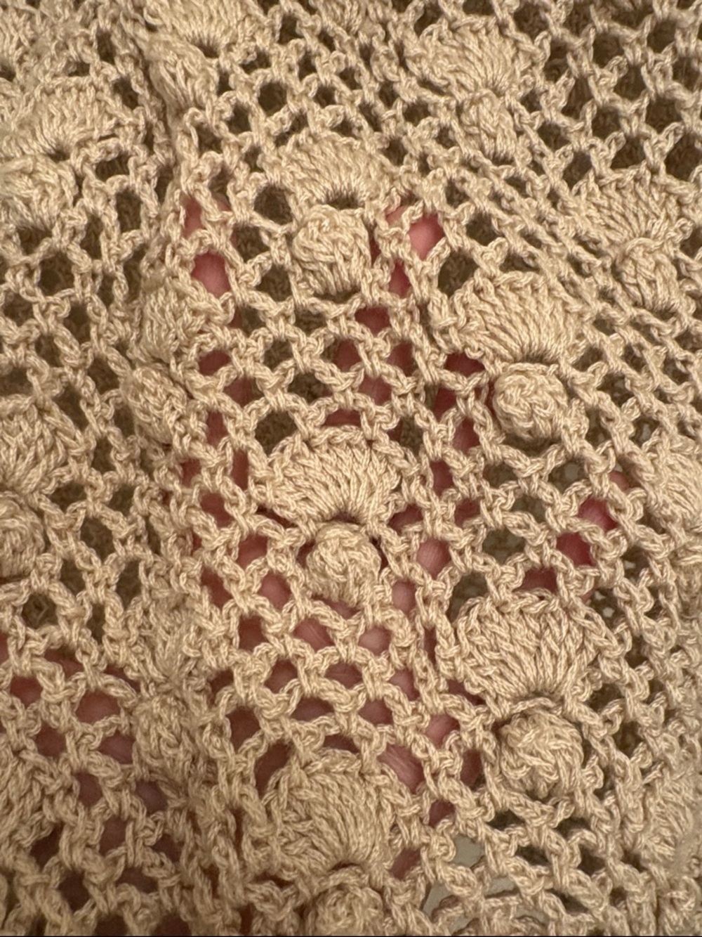 Perfect Boho Beige Summery Sweater - Picture 6 of 6